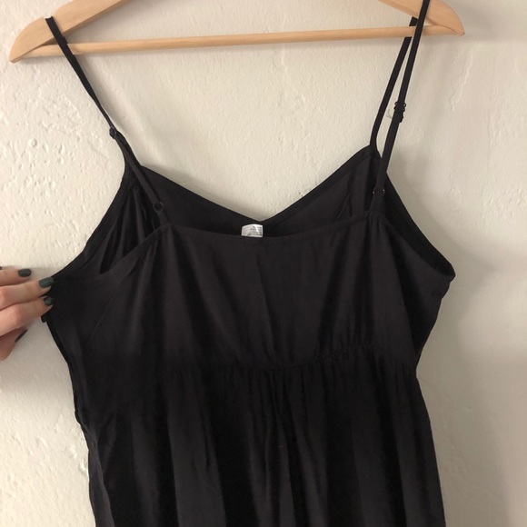 ❌SOLD❌NWOT - Black Baby Doll Spaghetti Strap Dress - Picture 10 of 10